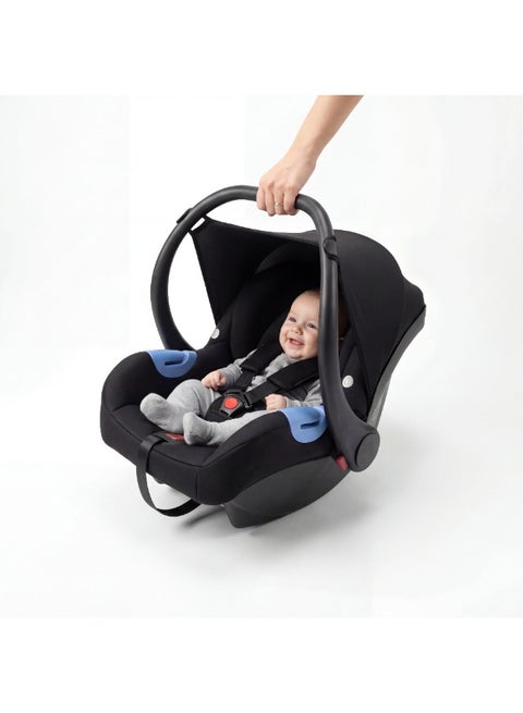 Hamilton Infant Car Seat – ECE R44/04 Certified Safety – 3-Point Harness, Lightweight Portable Design with Sun Canopy & Ergonomic Padding (0-13kg)